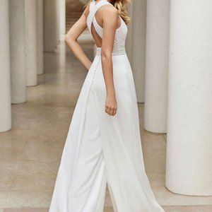 NWT Bridal Jumpsuit